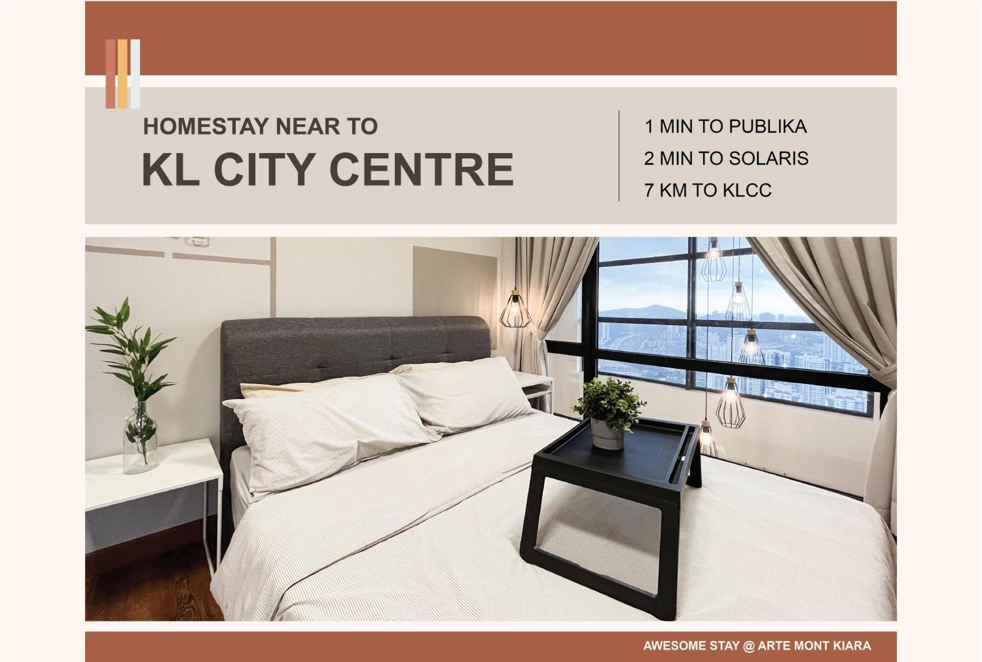Nj Homestay At Arte Mont Kiara Kuala Lumpur Bagian luar foto