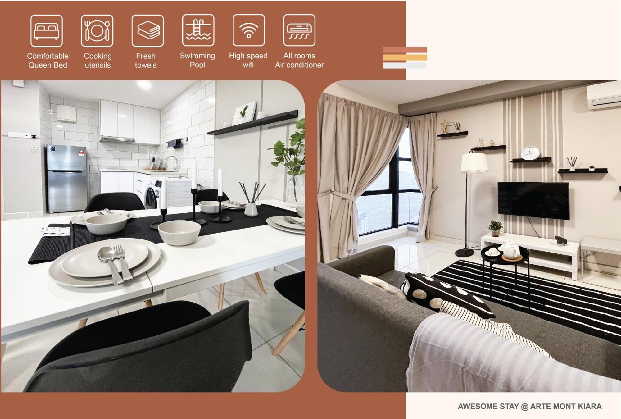 Nj Homestay At Arte Mont Kiara Kuala Lumpur Bagian luar foto